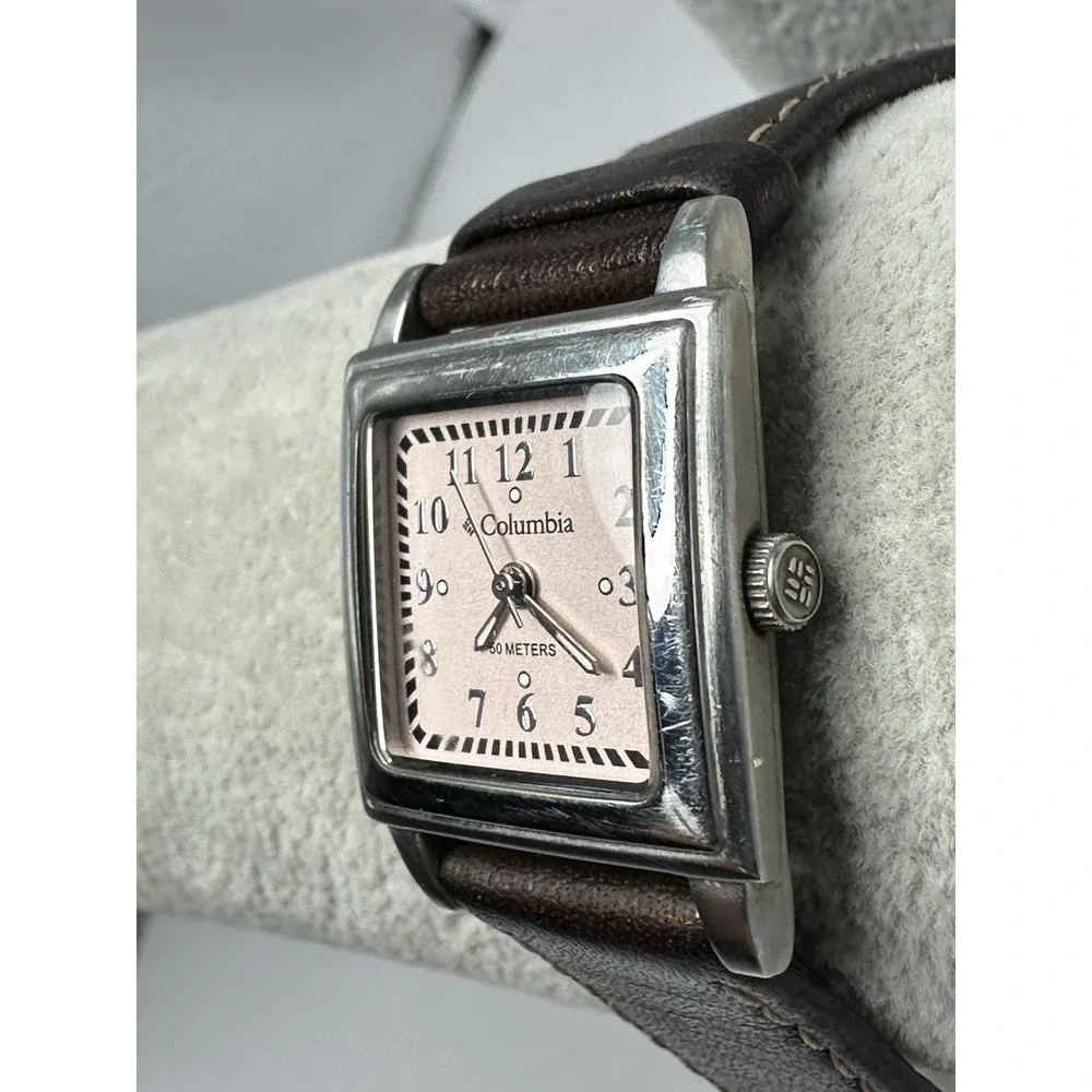 Columbia CL-7315‎ New Battery Ladies Tank Watch 24MM 7